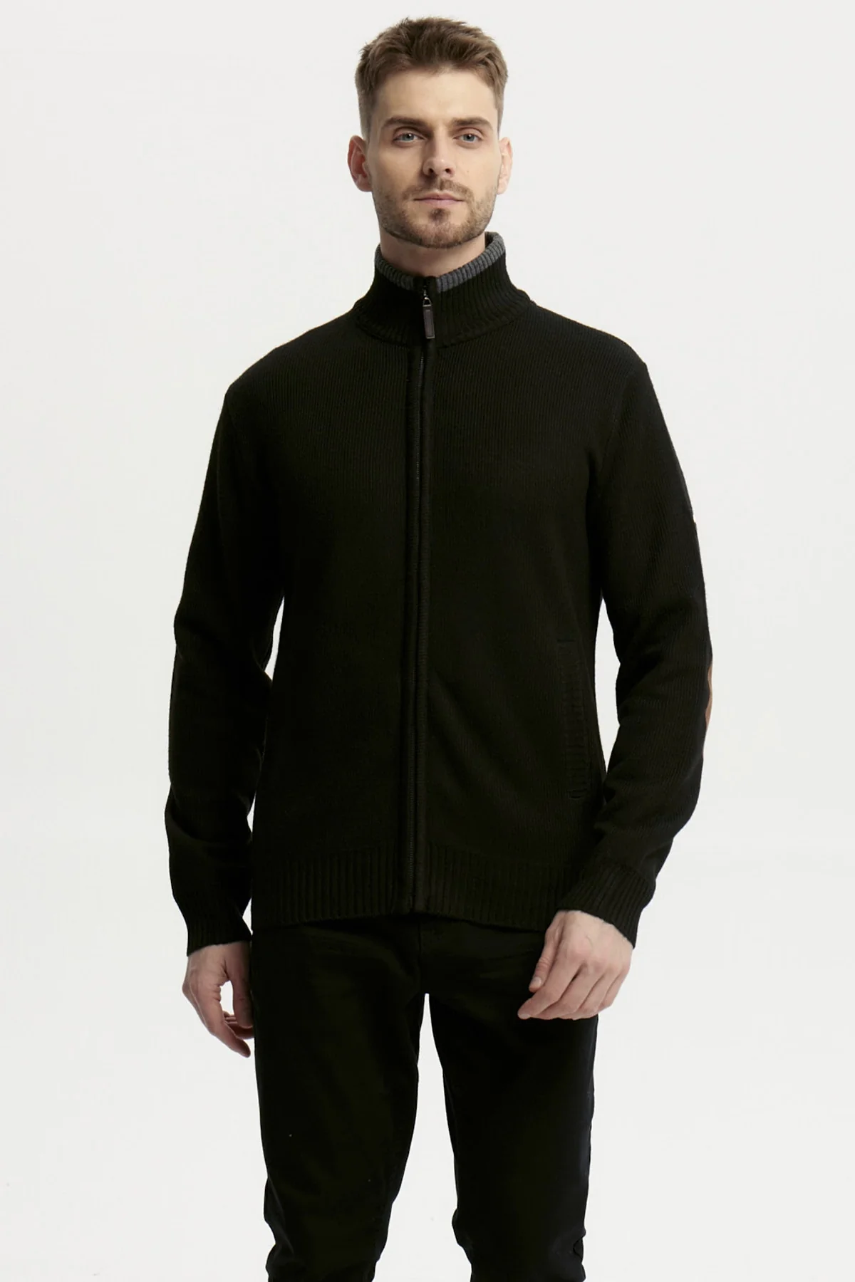 Sweater Hombre Slim Negro