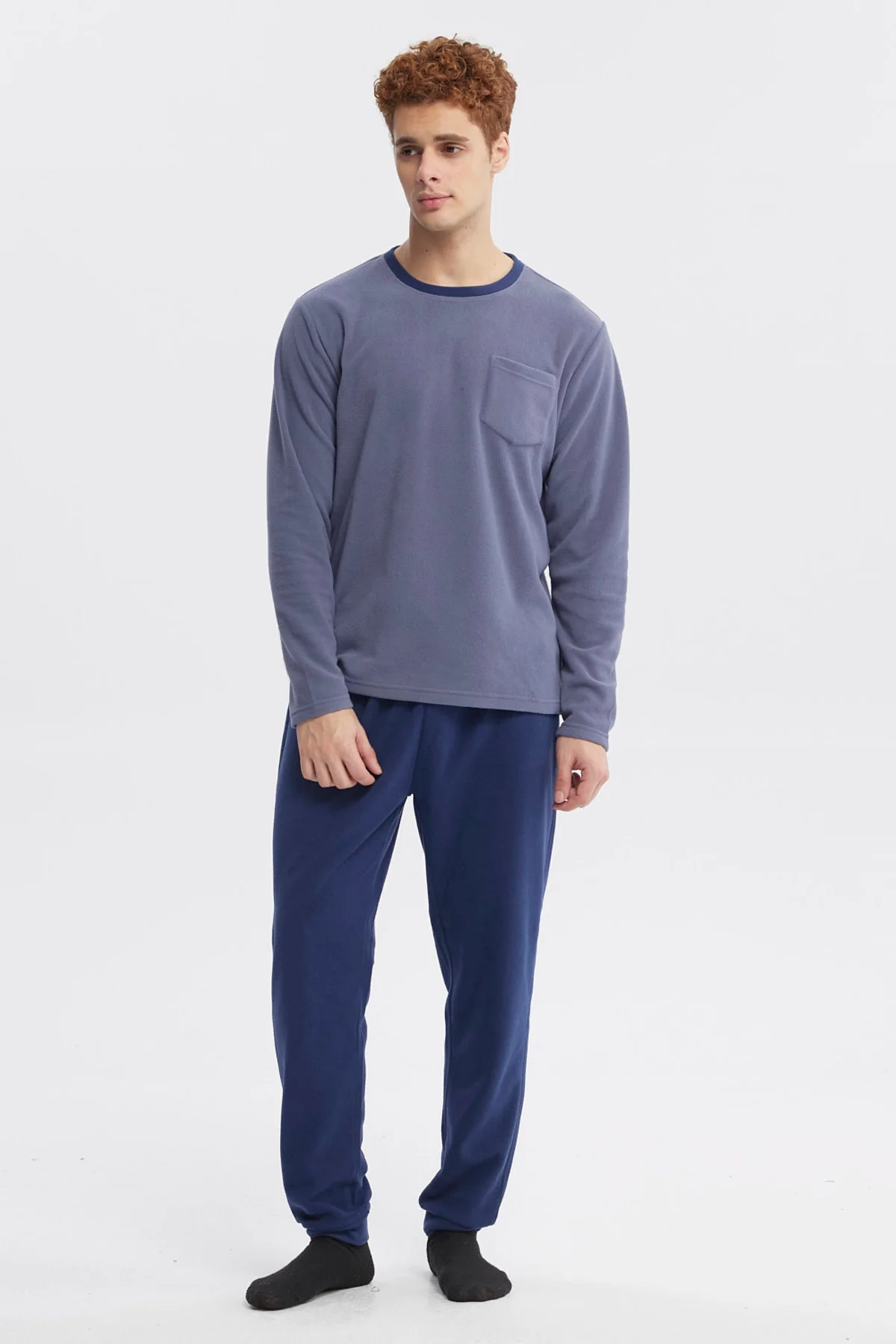 Pijama Hombre Pijama Azul Claro